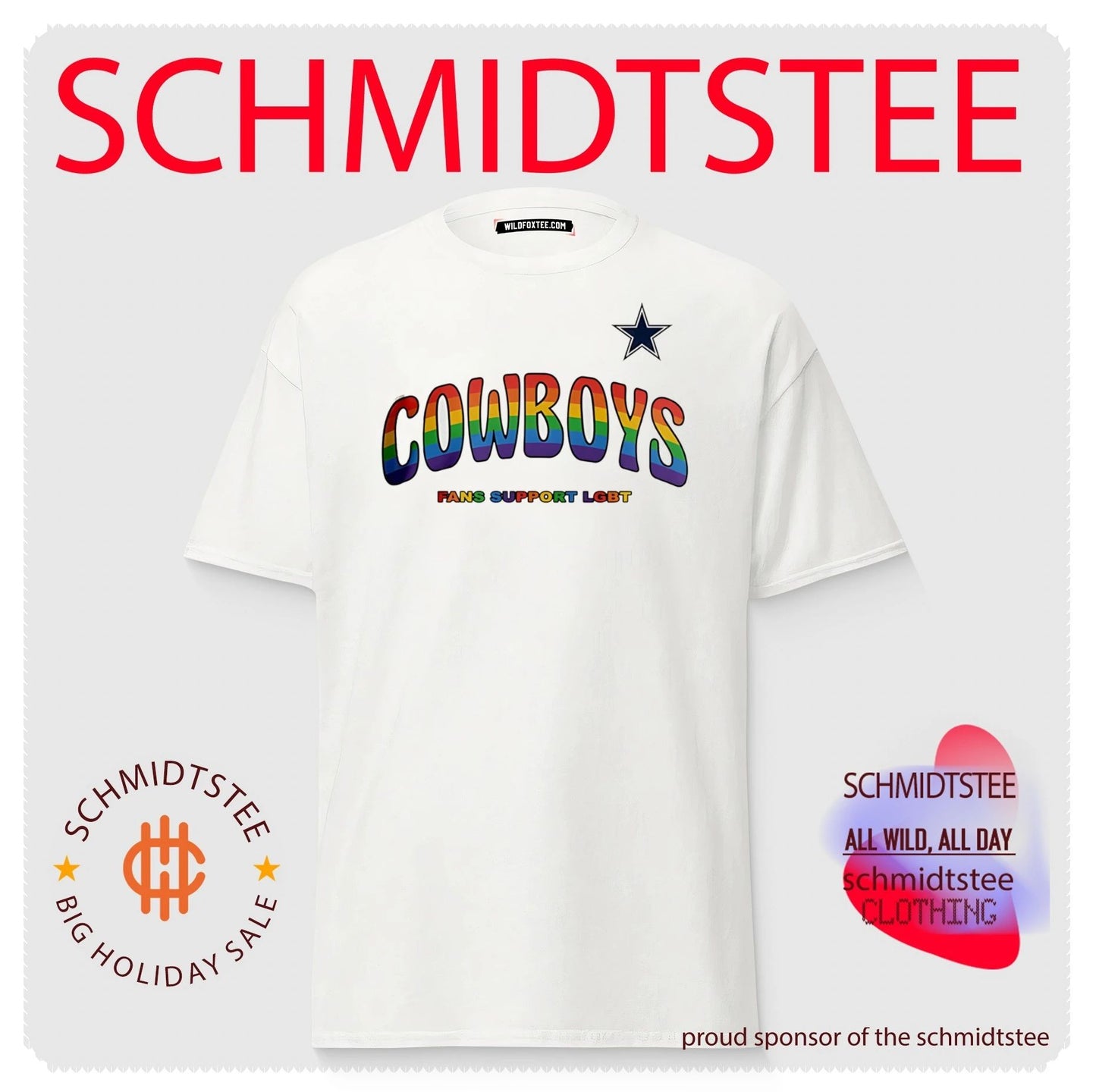 Dallas Cowboys Fans Support LGBT Pride Month shirt