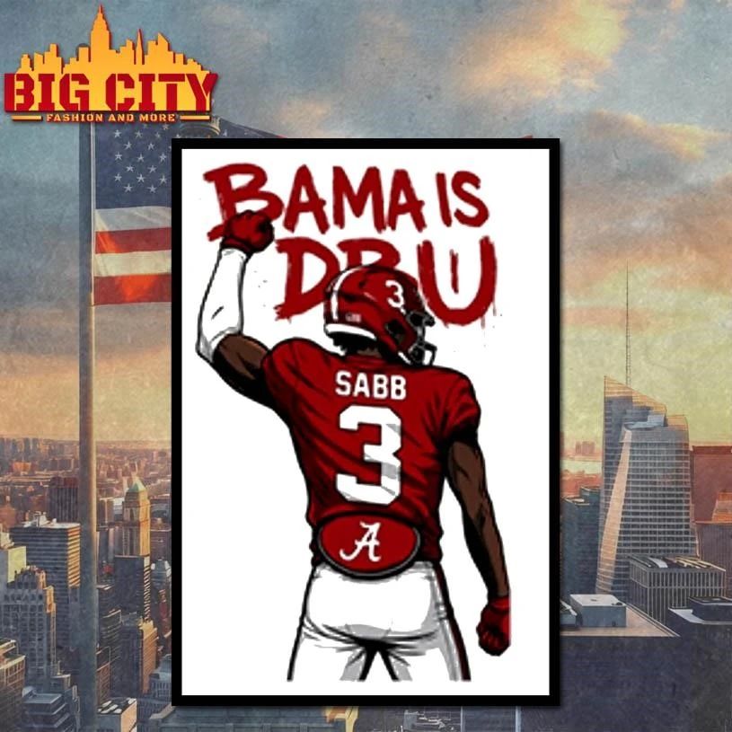 Amari Sabb Alabama Crimson Tide Bama Is DBU Shirt