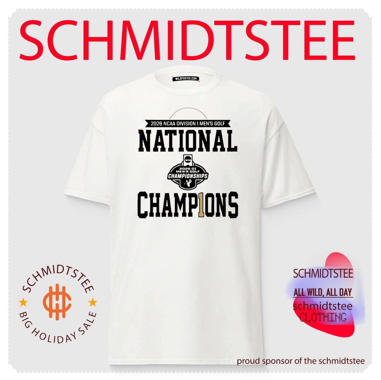 Auburn Tigers 2026 Ncaa Men’s Golf National Champions logo shirt