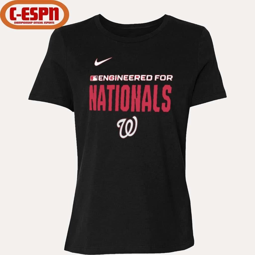 Washington Nationals Nike Engineered For Nationals Shirt