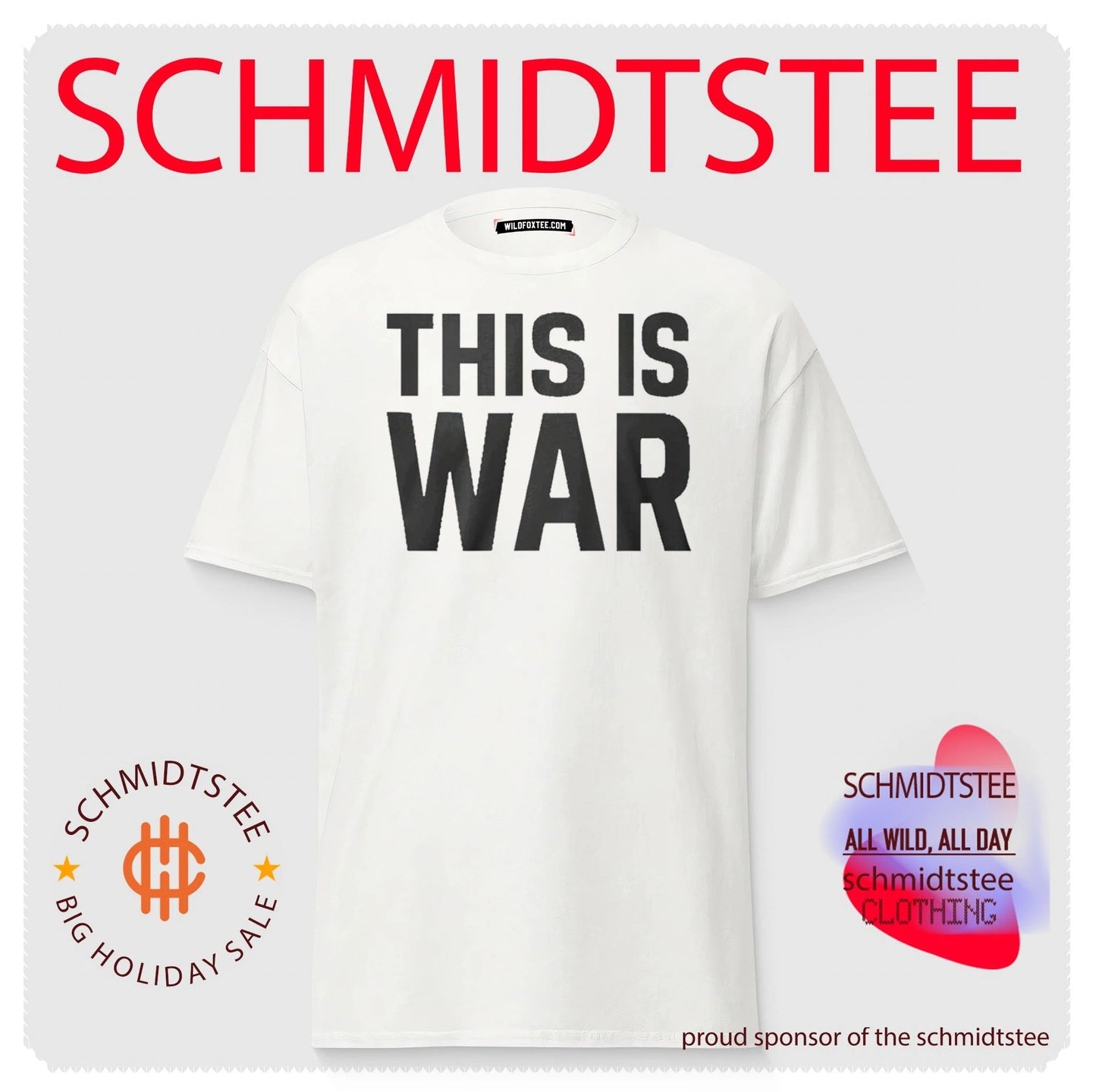 Pete Hegseth wear This Is War shirt