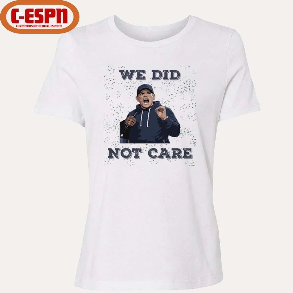 Seattle Seahawks Mike Macdonald We Did Not Care T-Shirt