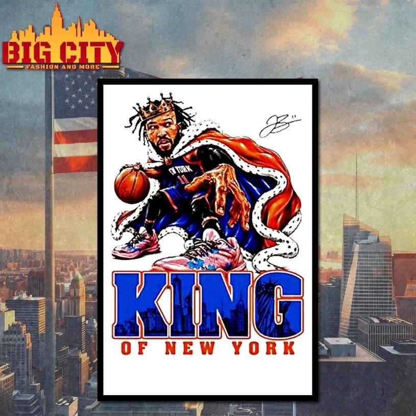 Jalen Brunson New York Knicks Nba 2026 King Of New York Signature Shirt