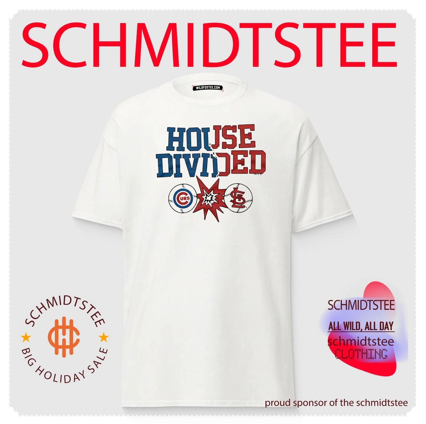 Chicago Cubs vs St. Louis Cardinals House Divided 2026 shirt