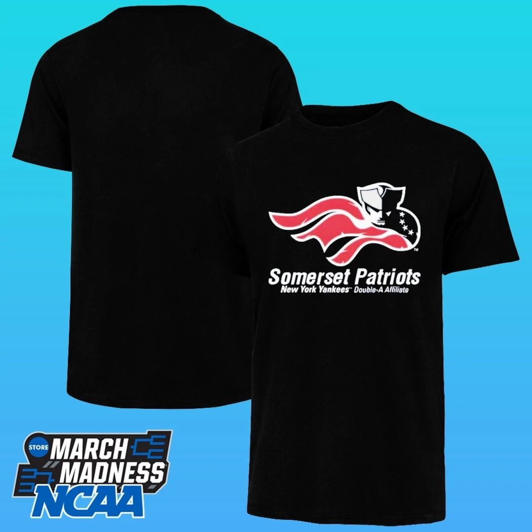 Somerset Patriots Baseball New York Yankees Double A Affiliate 2026 Shirt