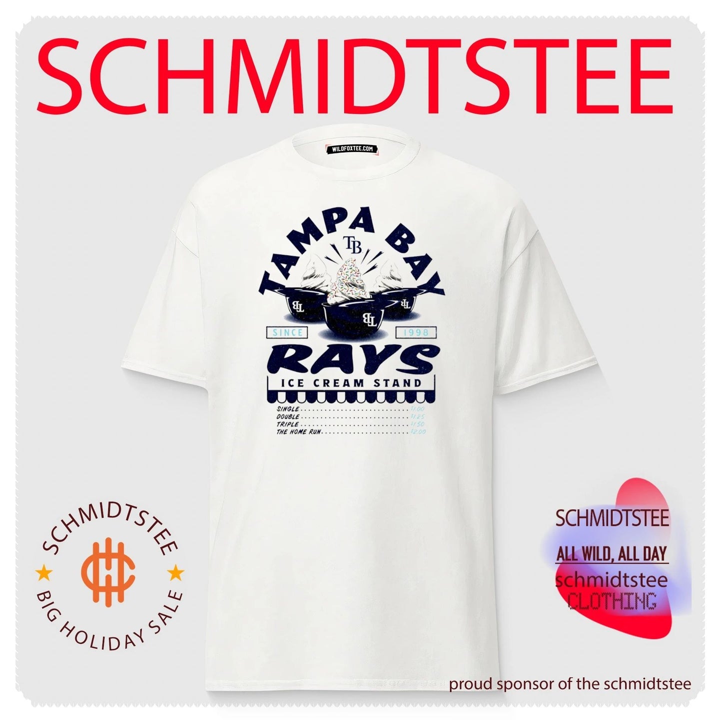 Tampa Bay Rays Ice Cream Stand shirt