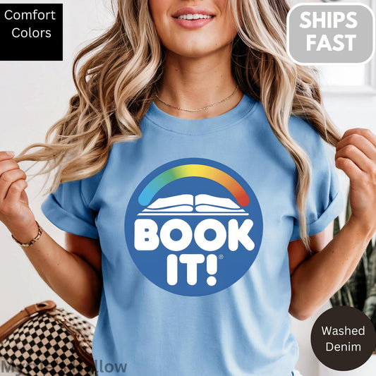Book 80s 90s Comfort Colors Unisex T-shirt, Sweatshirt, Hoodie (1)
