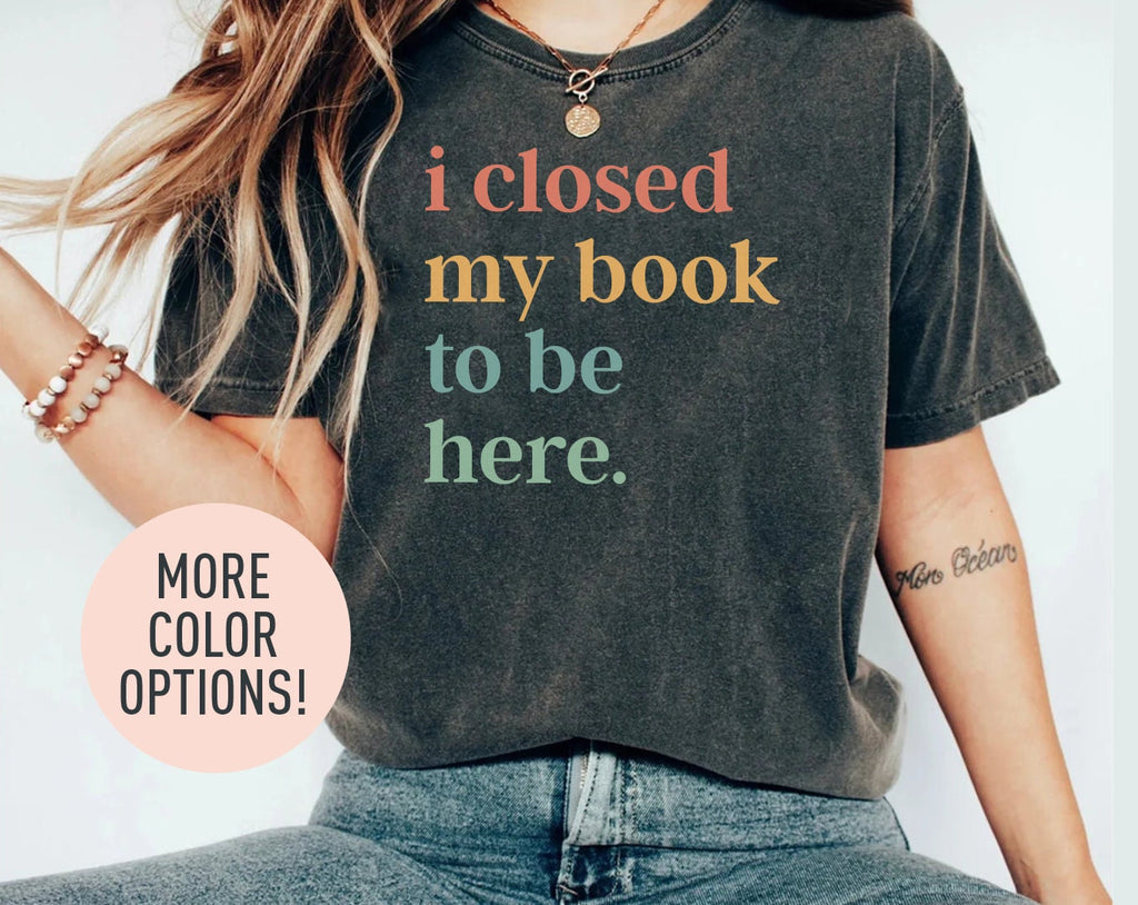 Closed Book Here Introvert Bookworm Book Nerd Book Lovers Club Bookworm Book Lover (1)
