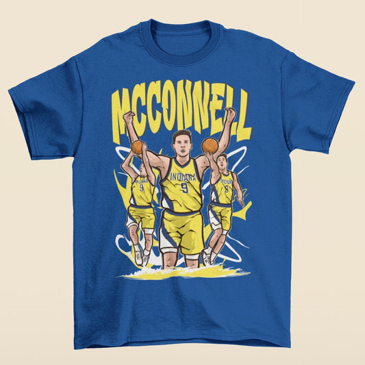 Tj Mcconnell Cartoon Indiana Basketball Unisex T-shirt, Sweatshirt, Hoodie (1)