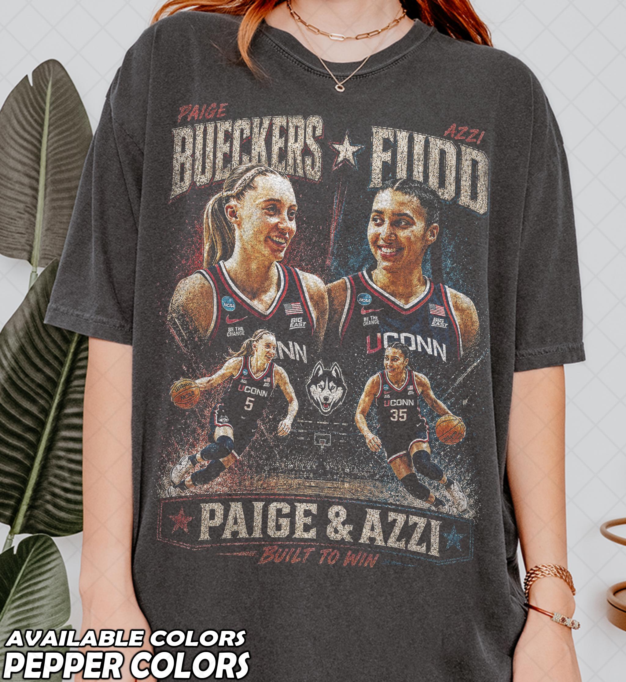 Limited Comfort Colors Paige Bueckers Azzi Fudd Basketball Fan Man (1)