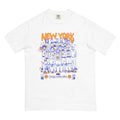 Orange Blue Skies York Basketball Vintage Illustrated Unisex T-shirt, Sweatshirt, Hoodie (1)