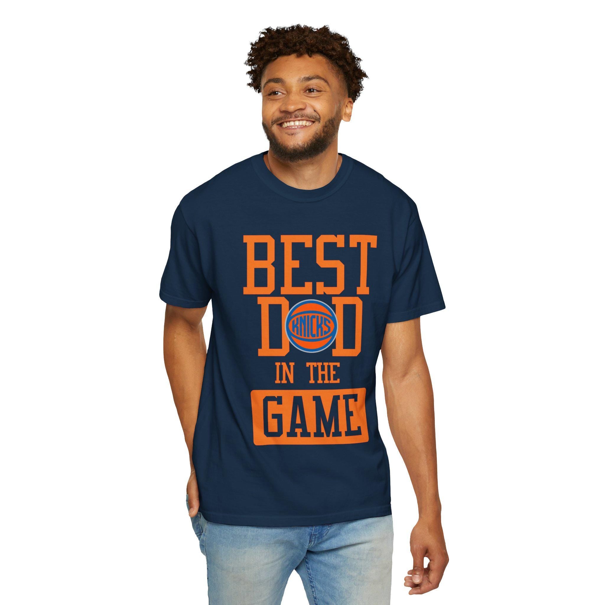 Dad Game Knicks Father'S Day Basketball Dad Tee Knicks Sports Dad Humor (1)