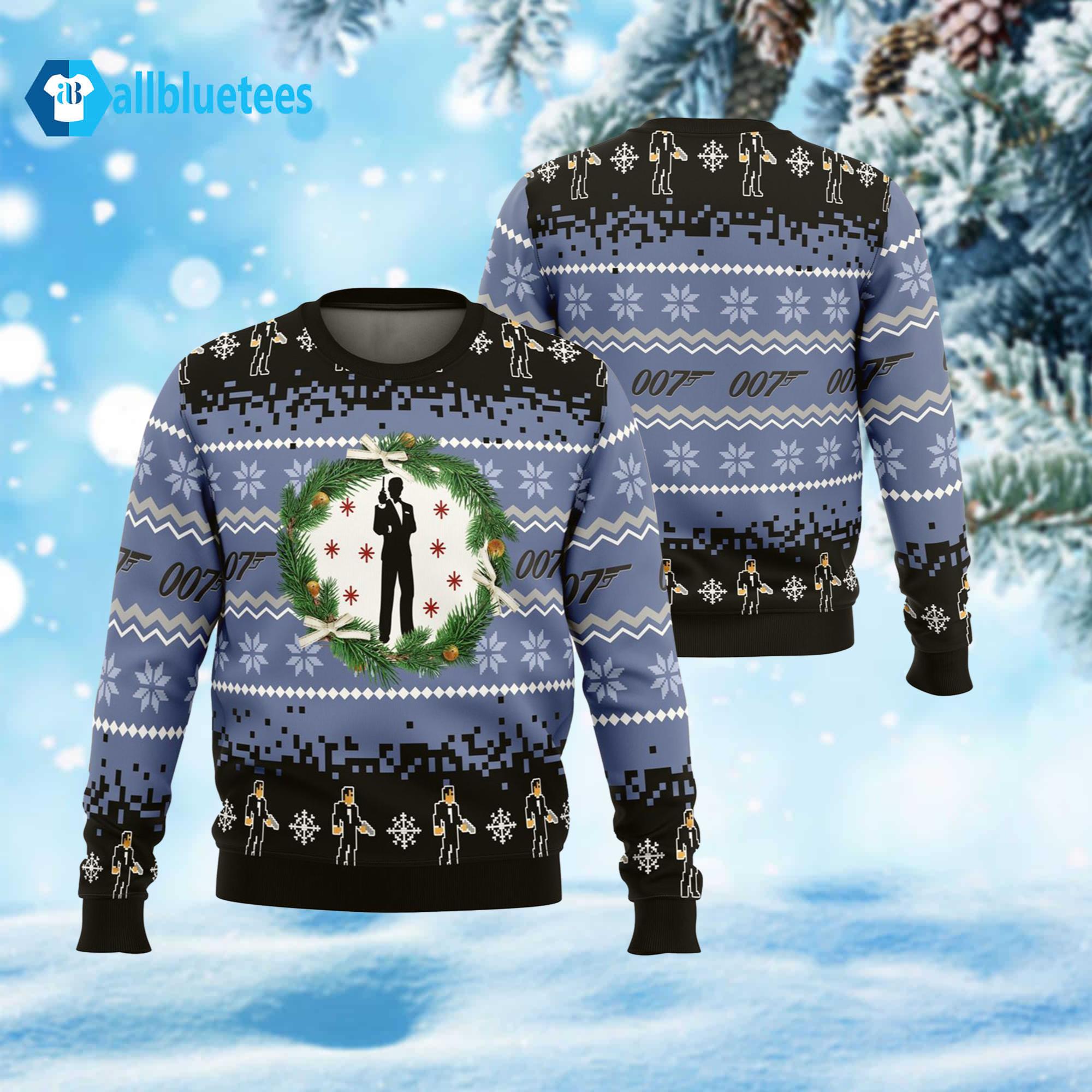 007 Ugly Christmas Sweater