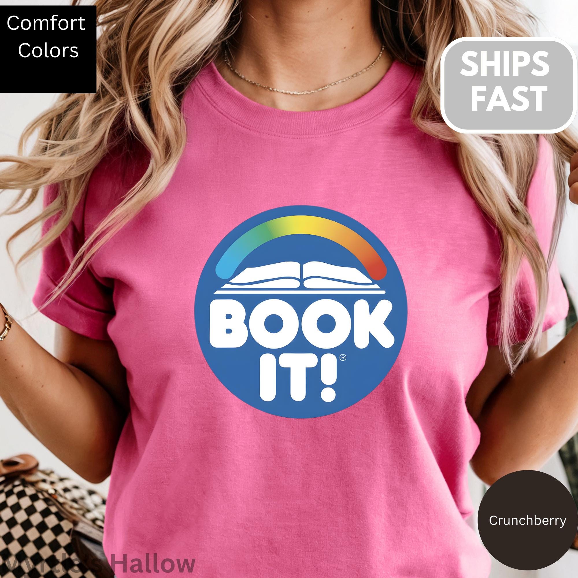 Book 80s 90s Comfort Colors Unisex T-shirt, Sweatshirt, Hoodie (2)