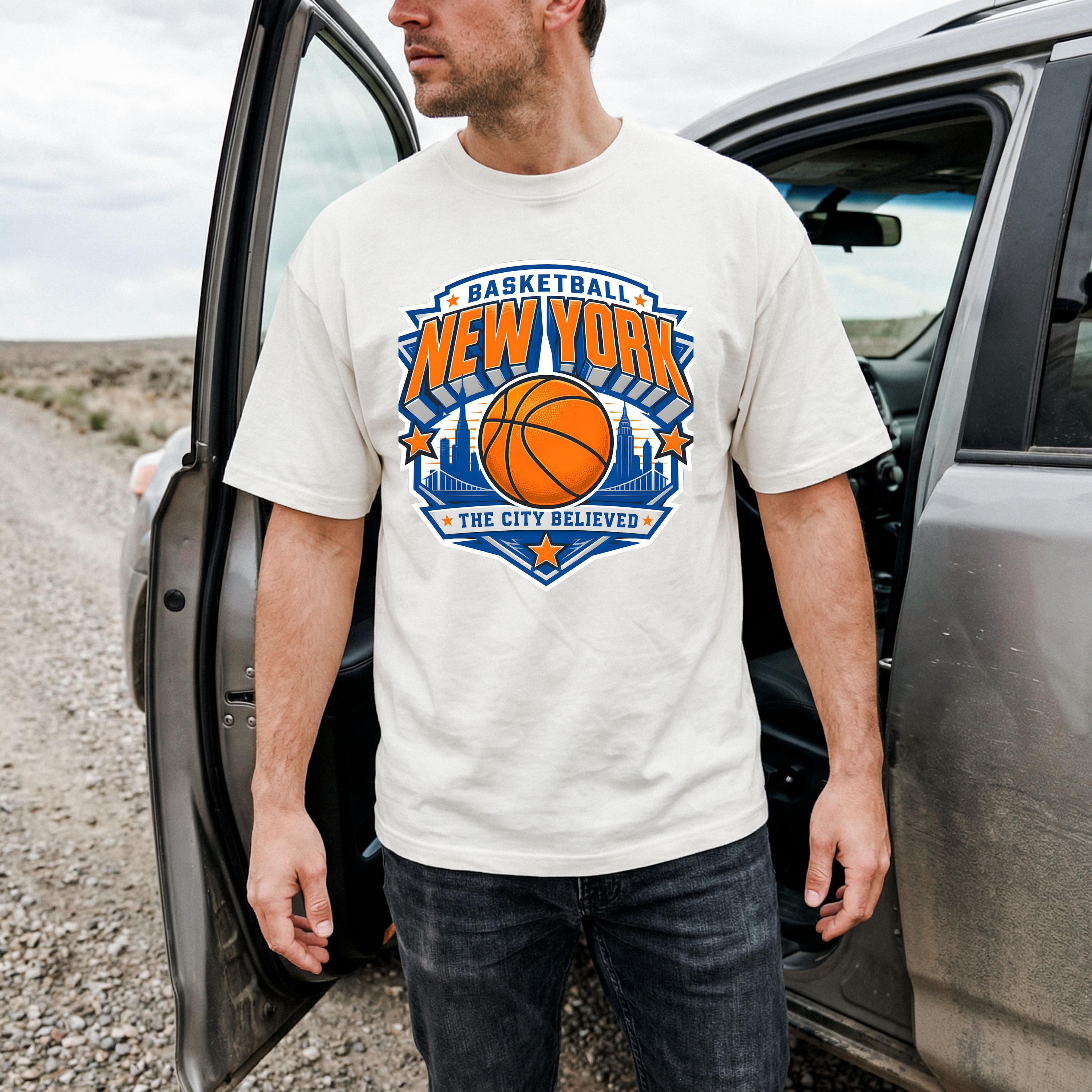 York Basketball 2026 Champs Inspired Tee Nyc Hoops Retro Streetwear Sports Tee City Basketball (2)