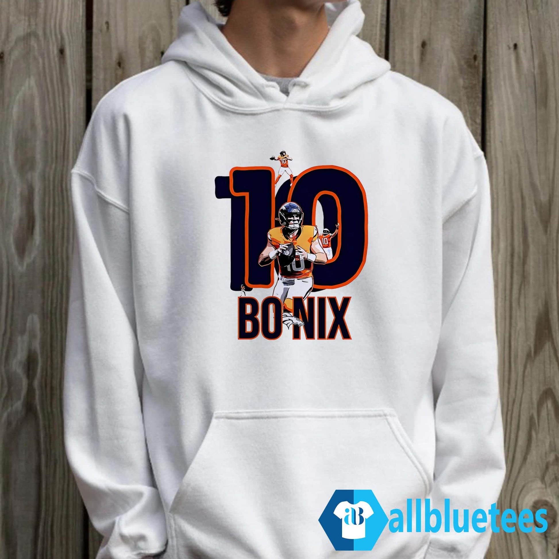 10 Bo Nix Shirt