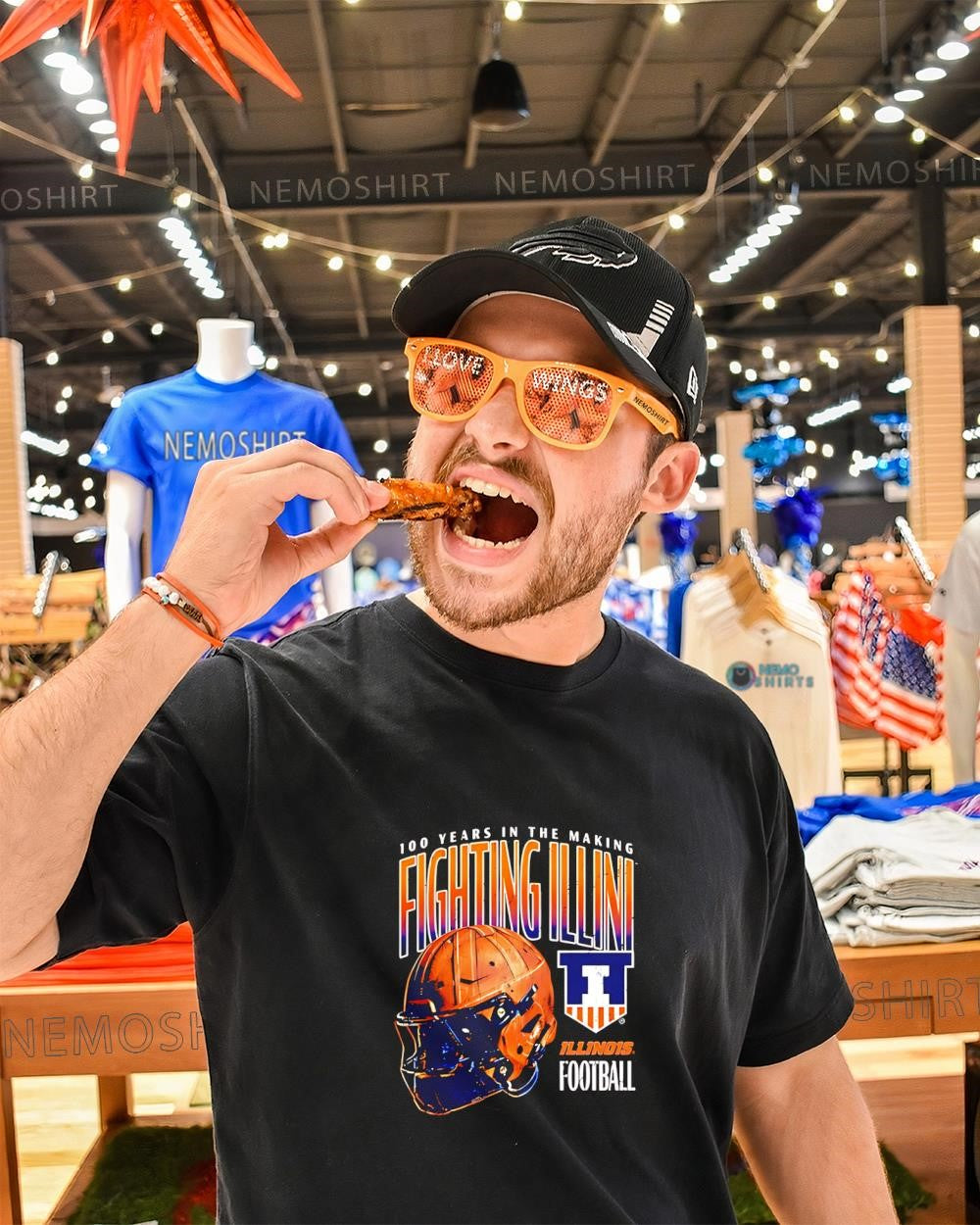 100 Years In The Making Illinois Fighting Illini helmet shirt