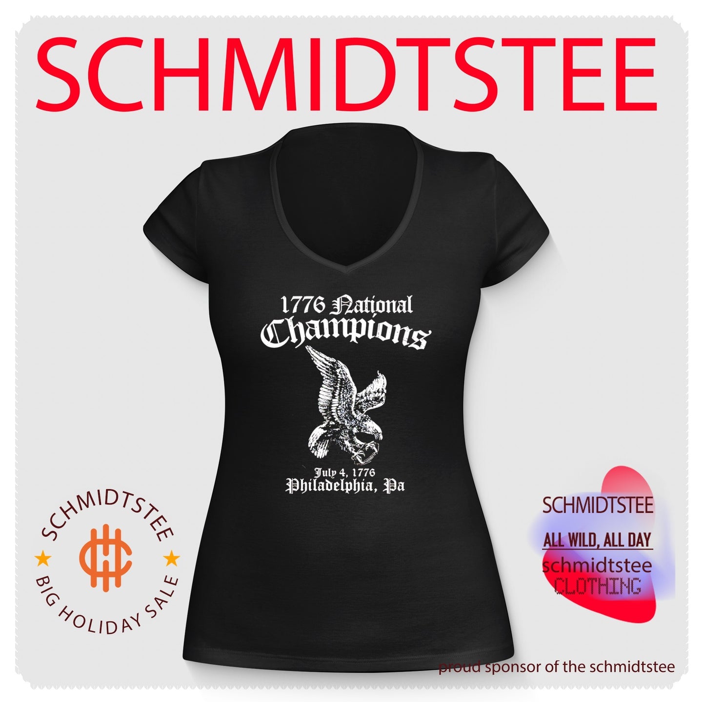 1776 National Champions July 4 1776 Philedelphia PA graphic shirt