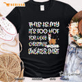 This Is My It’s Too Hot For Ugly Christmas Sweater Shirt Llama Christmas Lights