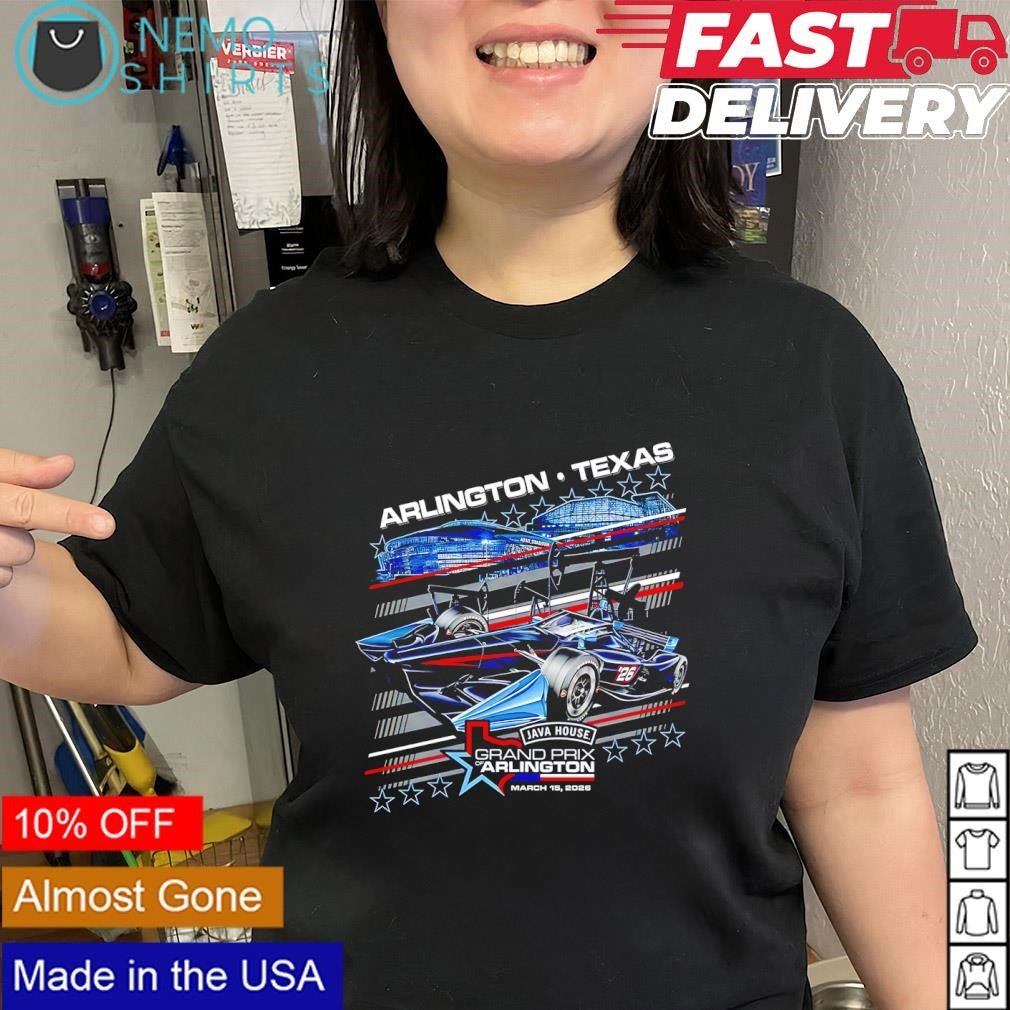 Java House Grand Prix of Arlington March 15th 2026 Texas shirt