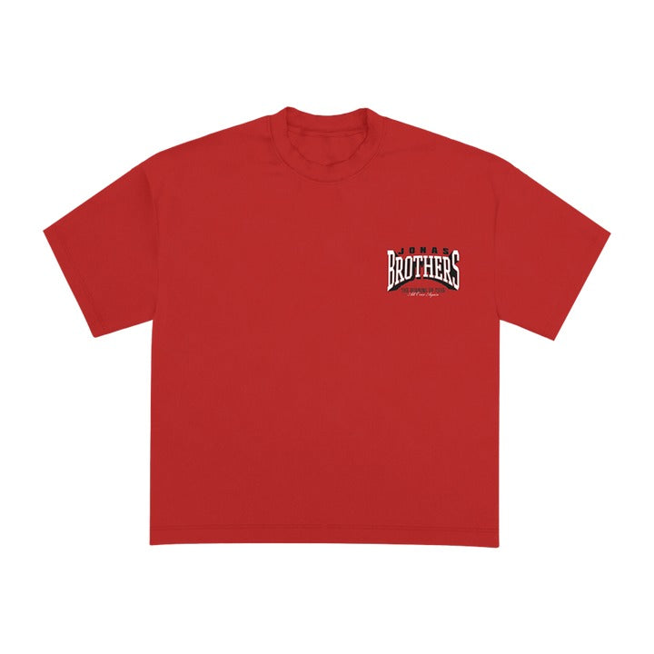 Burning Up All Over Again Raleigh, NC Tee – Red Shirt