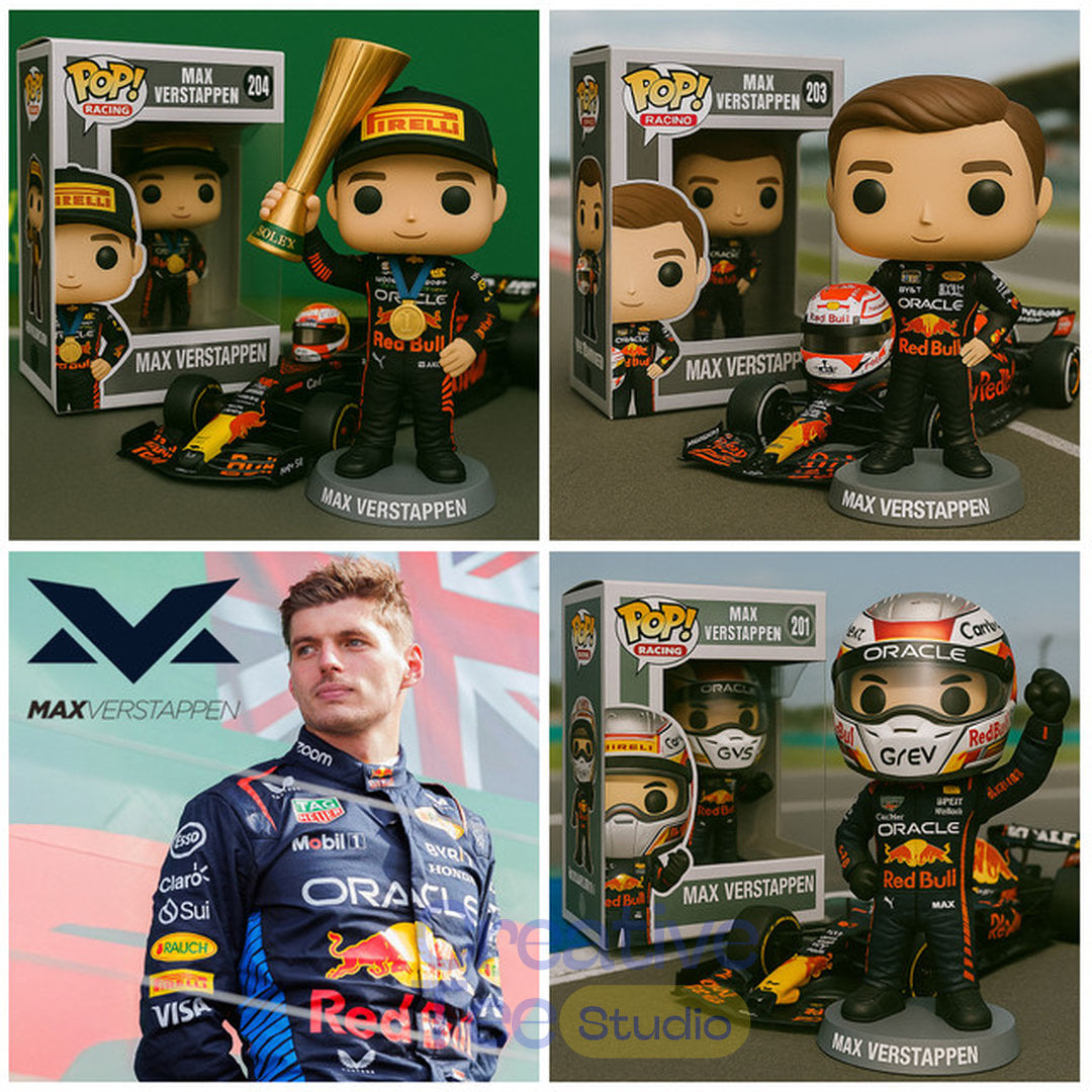 Max Verstappen Commemorative Pop Figure