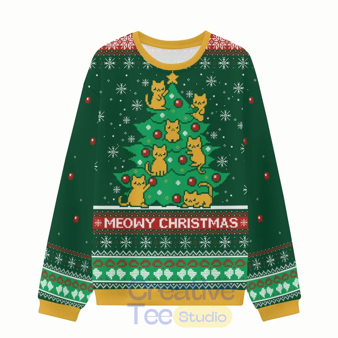Meowy Christmas Ugly Sweater