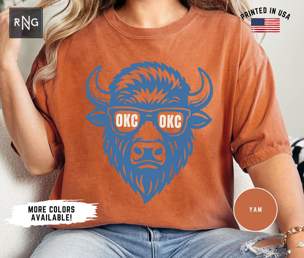 Oklahoma City Basketball Thunder Basketball Gameday Retro Okc Basketball Thunder Fan Vintage Okc Basketball (3)