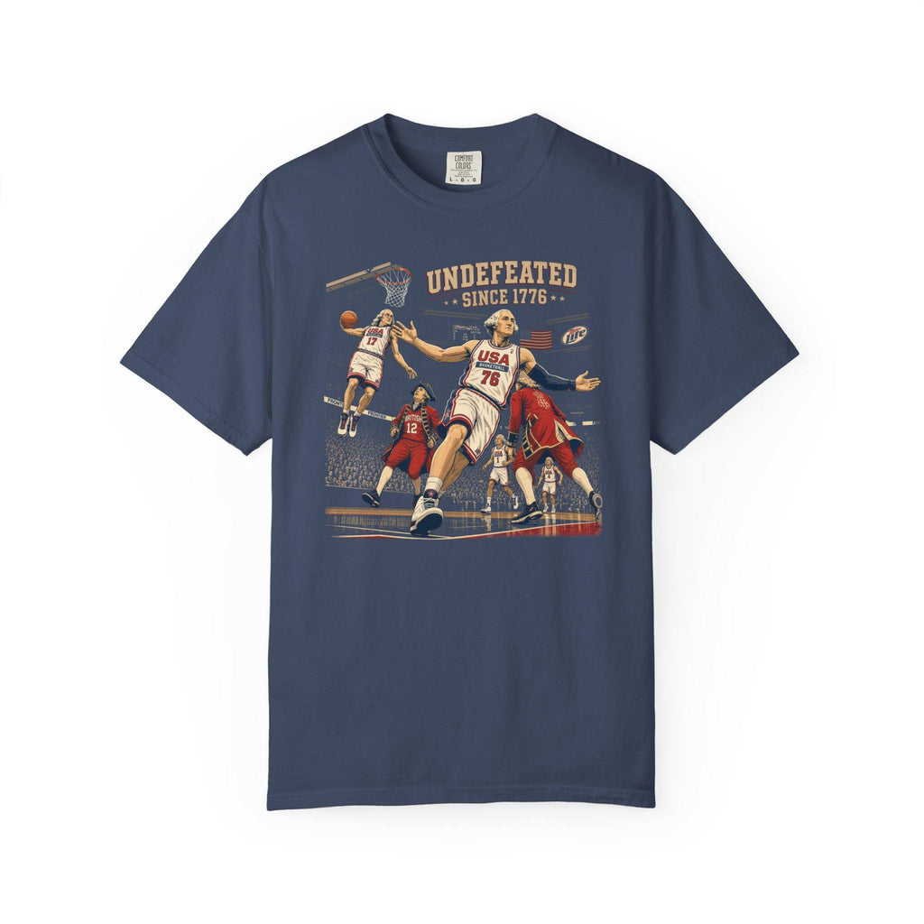 Comfort Colors 4th July Tee Undefeated America Founding Fathers Usa Meme Fourth July Independence Day (3)