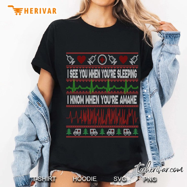 Tachy Nurse Ugly Christmas Sweater Doctor Medical