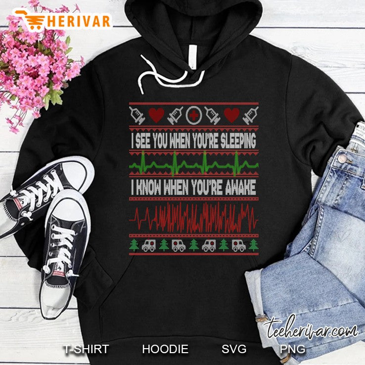 Tachy Nurse Ugly Christmas Sweater Doctor Medical