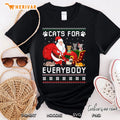 Cats For Everybody Christmas Cute Cat Lover Ugly Sweater