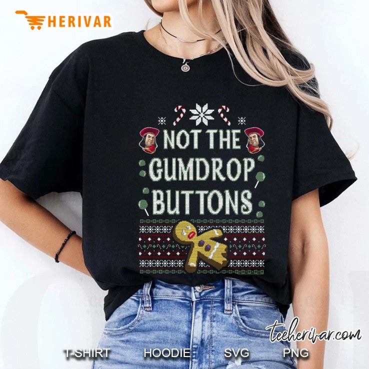 Shrek Not The Gumdrop Buttons Ugly Sweater Style Christmas