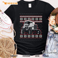 Tractor Driver Ugly Christmas Sweater; Farming Xmas