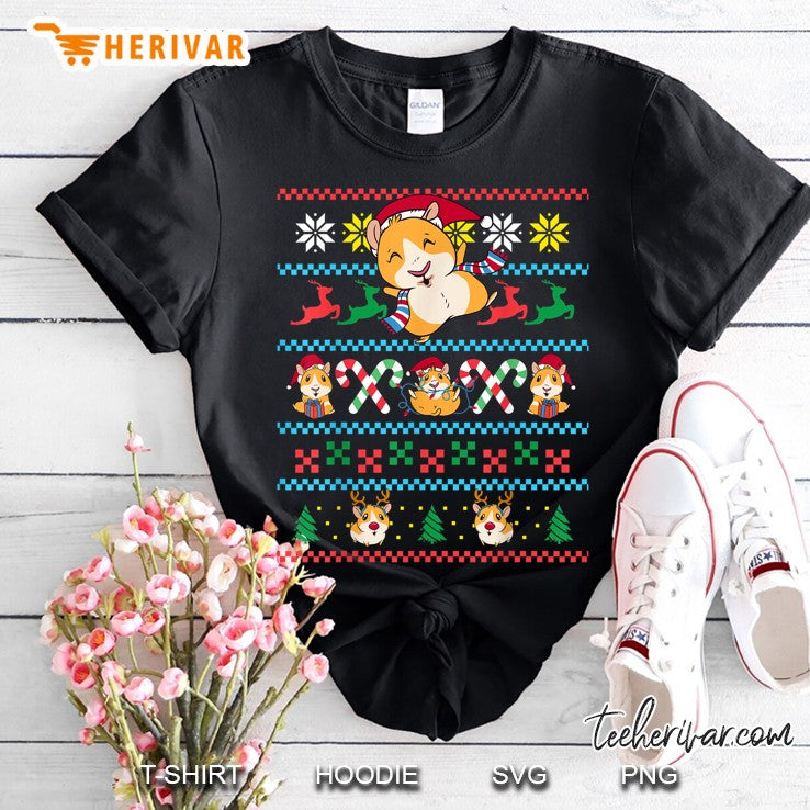 Guinea Pig Ugly Christmas Sweater Meme Funny Cute