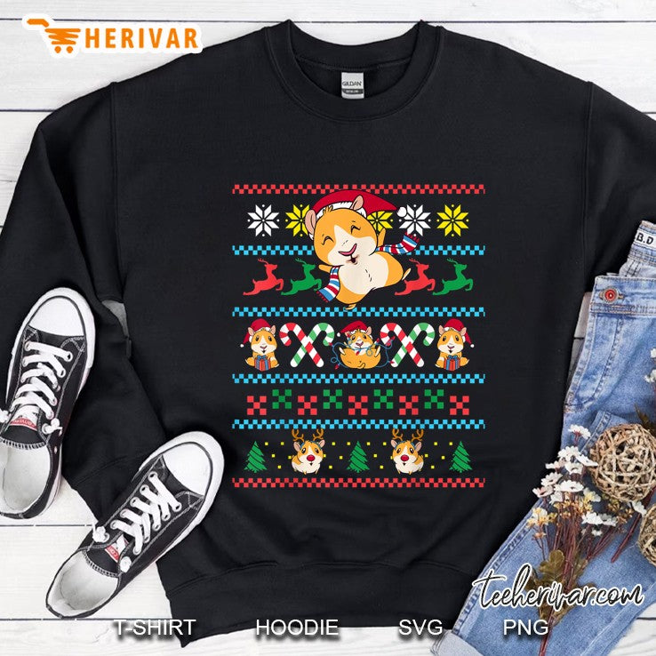 Guinea Pig Ugly Christmas Sweater Meme Funny Cute