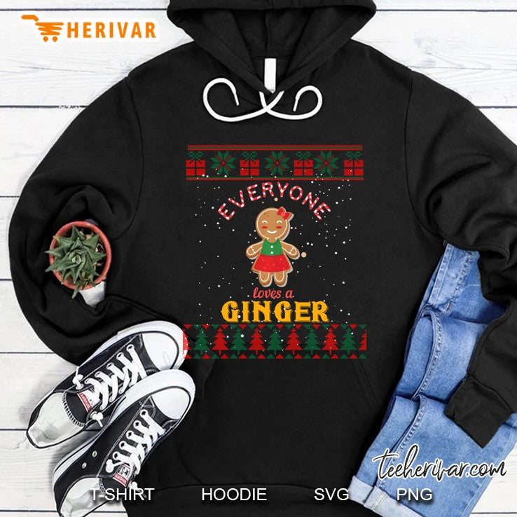 Everyone Loves A Ginger Christmas Ugly Christmas Sweater