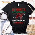 Womens Whippet Dog Christmas Pajama Shirt Ugly Christmas Sweater