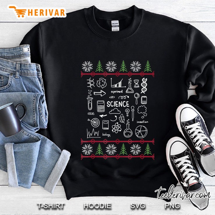 Science Ugly Sweater Christmas