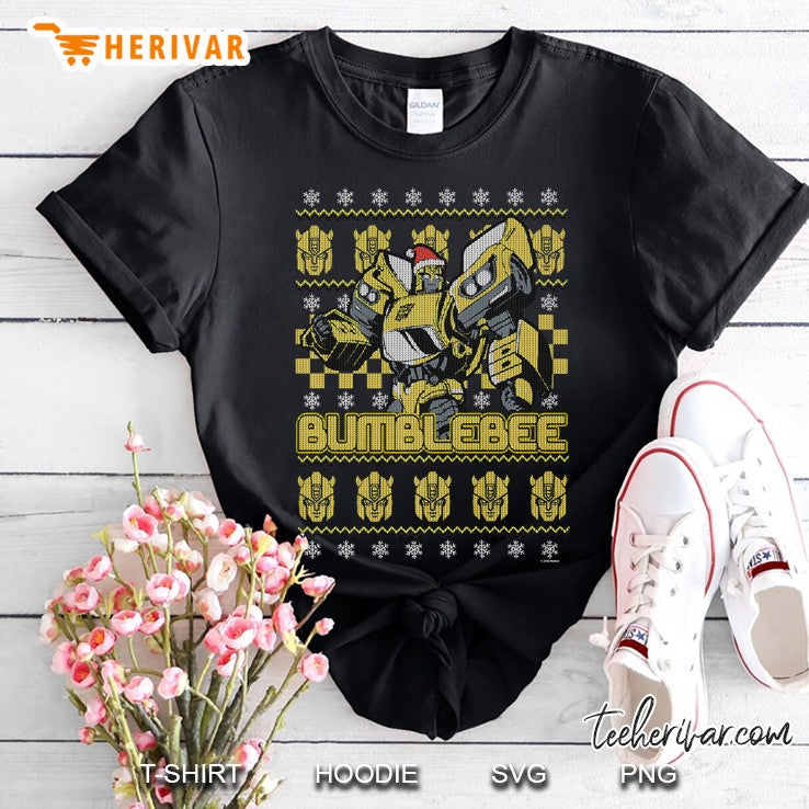 Transformers Christmas Bumblebee Ugly Sweater