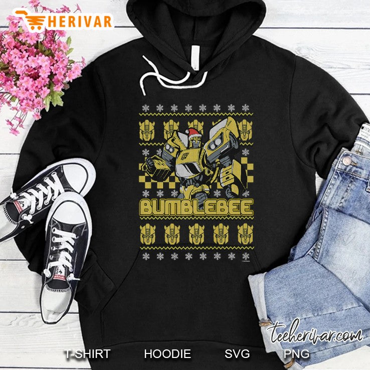 Transformers Christmas Bumblebee Ugly Sweater