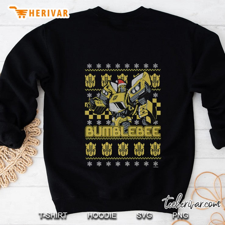 Transformers Christmas Bumblebee Ugly Sweater