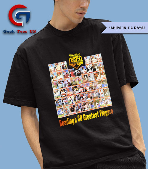 2015 Reading Phillies 50 Greatest Players Anniversary MLB shirt