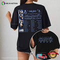 2025 Aespa Live Tour Synk Parallel Line Dates 2-sided T-shirt