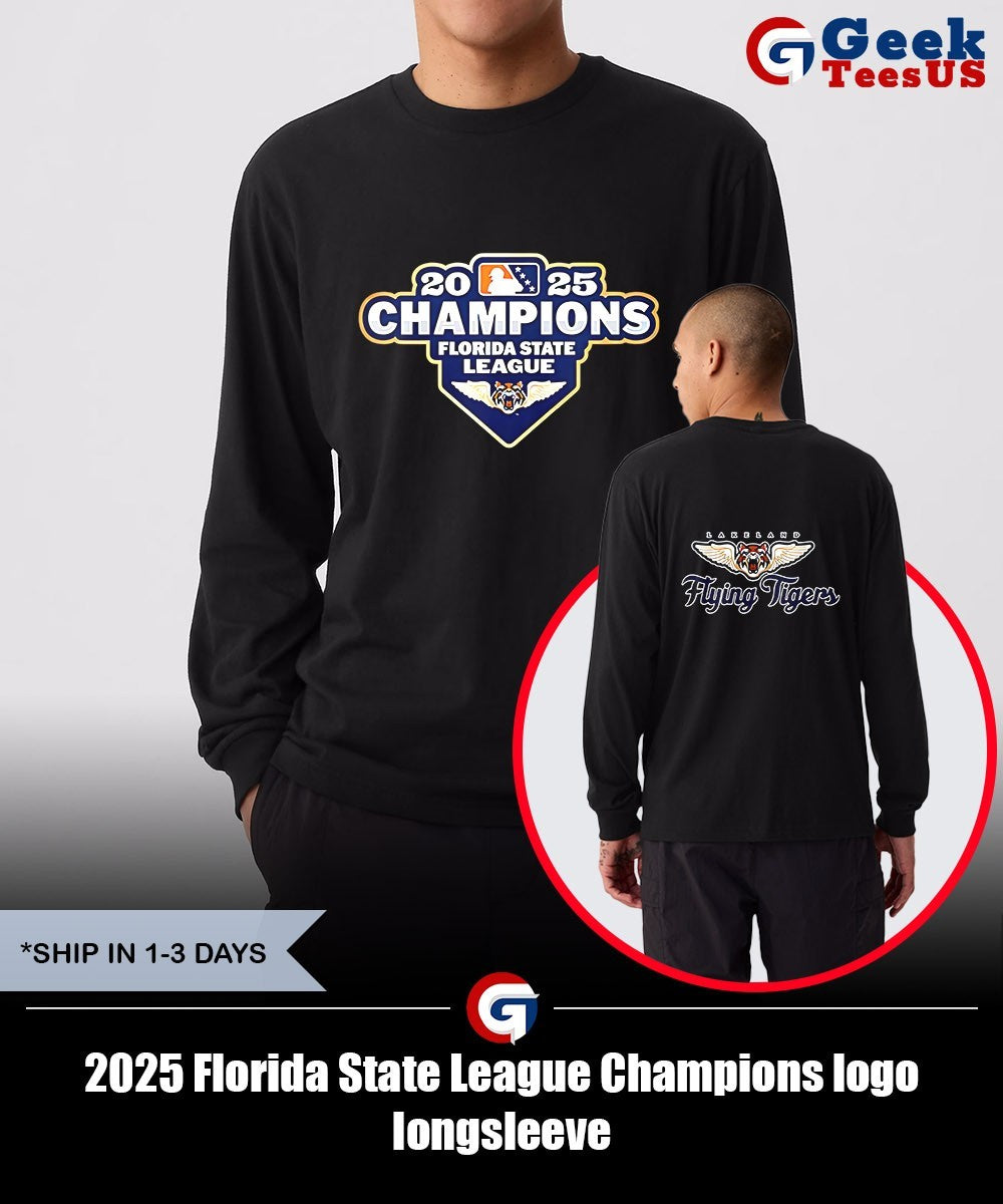 2025 Florida State League Champions logo shirt