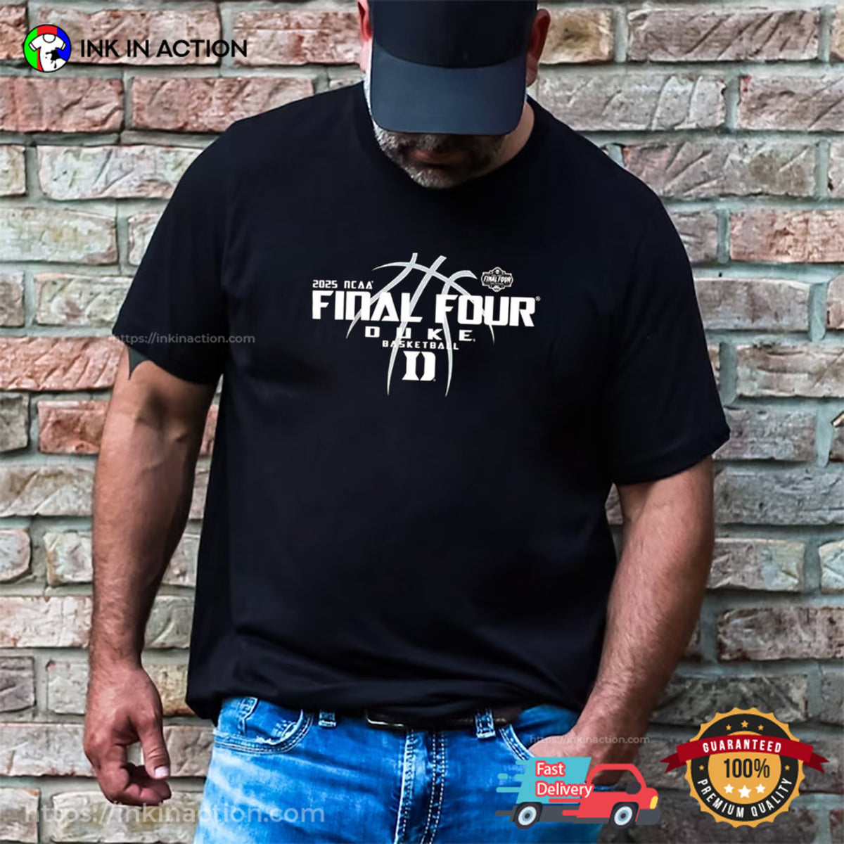 2025 NCAA Final Four Duke Basketball March Madness T-shirt