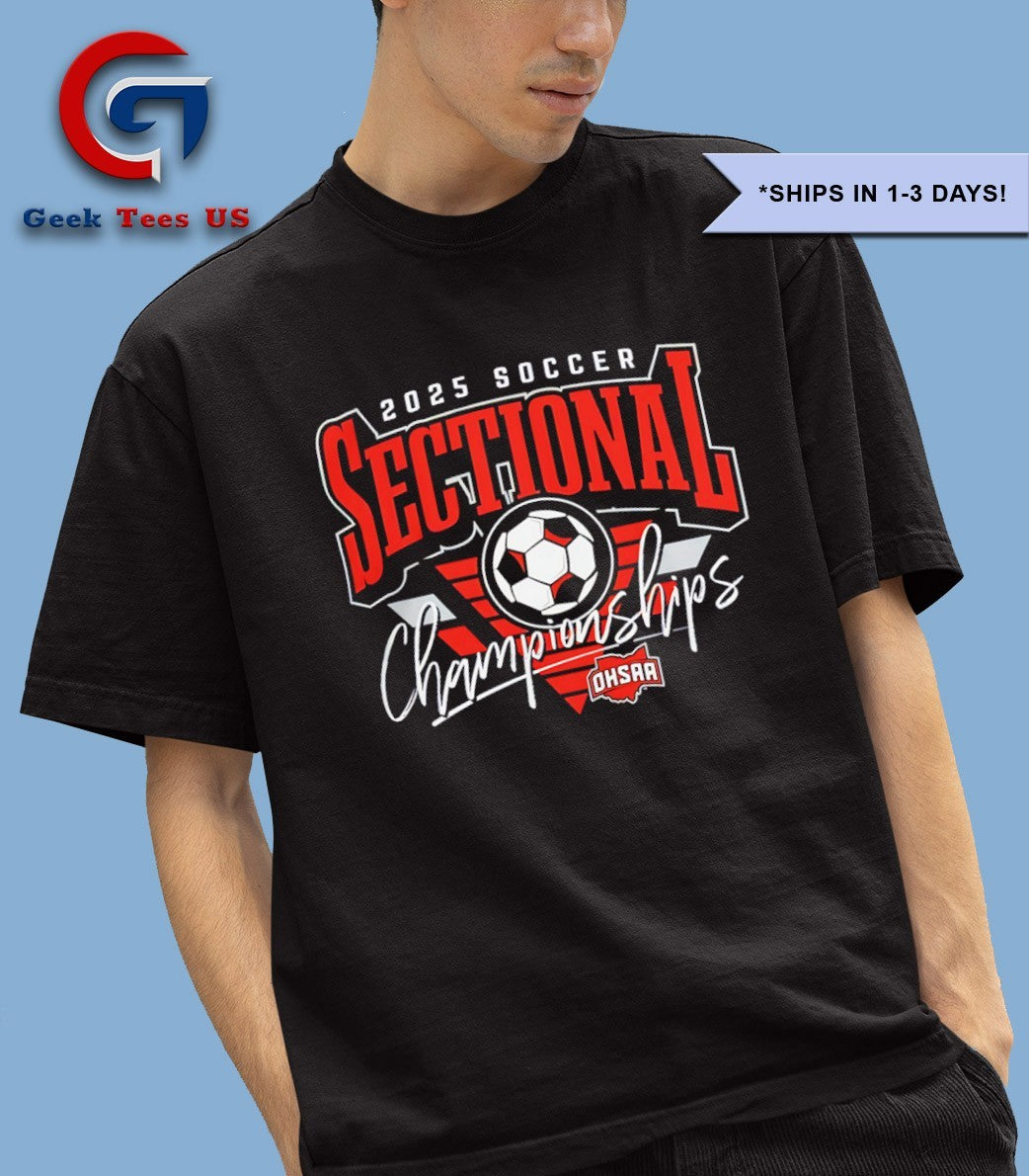2025 OHSAA Soccer Sectional Championships shirt