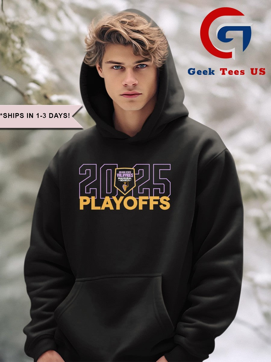 2025 Playoffs Golden State Valkyries WNBA Inaugural Season logo shirt