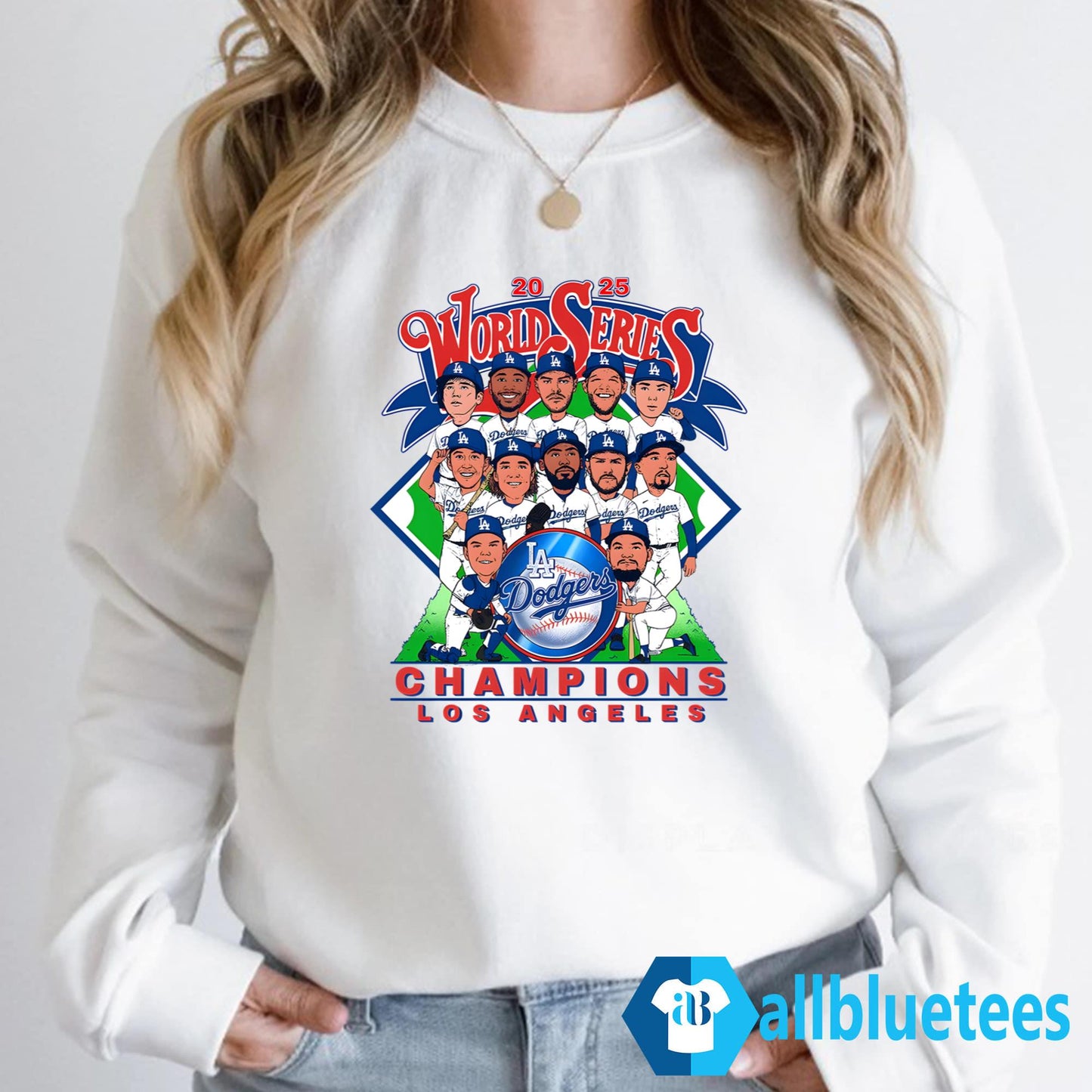 2025 World Series Champions Los Angeles Caricature Shirt