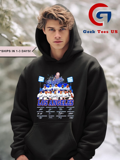 2025 World Series NLCS Champions Los Angeles Dodgers MLB signature shirt